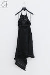 SWAYING/KNIT Crochet Backless Dress SW22SSL38 Black